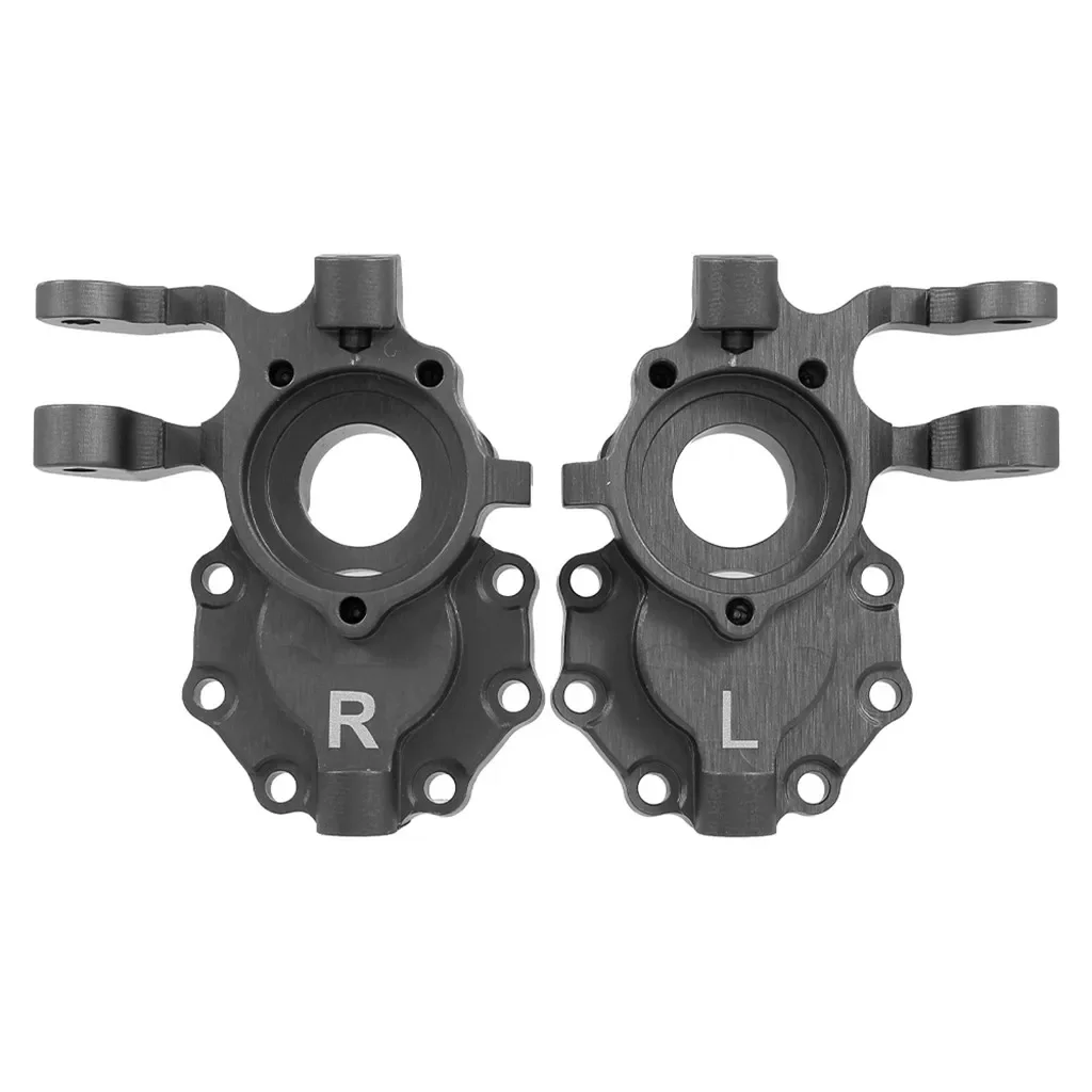 Black Sliver Aluminum Front Steering Knuckle for 1/10 Trxs TRX-4 RC Crawler