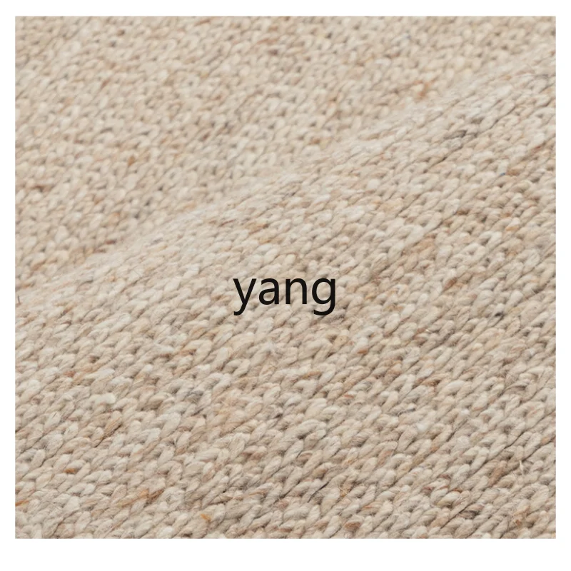 CX High-Grade Light Luxury Carpet Handmade Villa Large Area Wash-Free Full Shop Camel