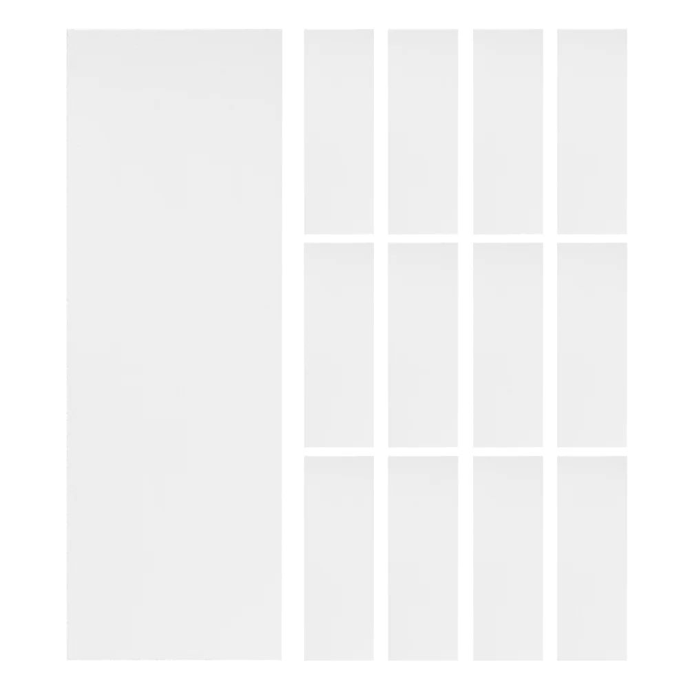 

50 Pcs Lab Microscope Accessories Sample Slides Blank for Laboratory Glass