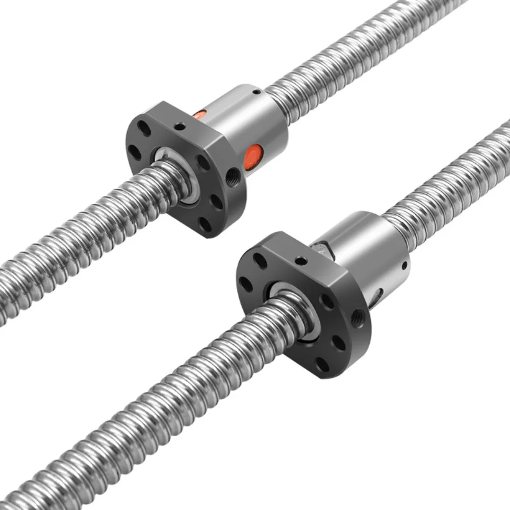 Machined SFU1204 100 150 200 250 300 350 400 450 500mm Cold Roller Ball Screw with 1204 Single Ball Nut
