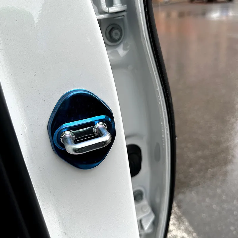 4pcs Car Stainless Steel Door Lock Cover Protect Buckle Cover Stickers For Honda Freed GB3 GB5 GB6 GB7 GB8 2010 2014 2018 2022