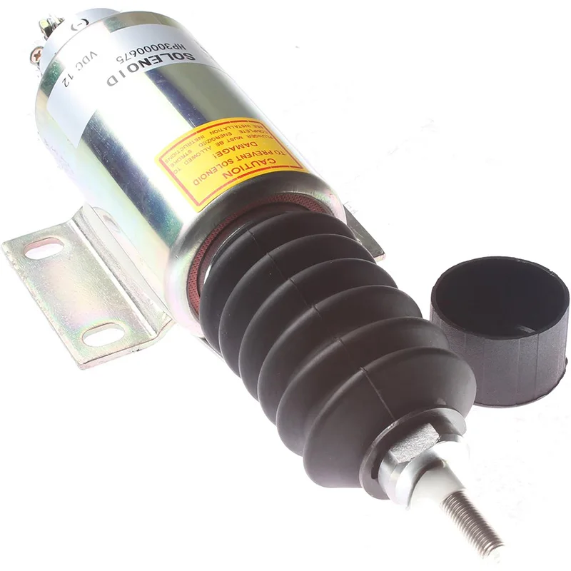 2300-1517 2370-24E6U1B2S1A Diesel Fuel Shut Off Stop Solenoid for Woodward 24V