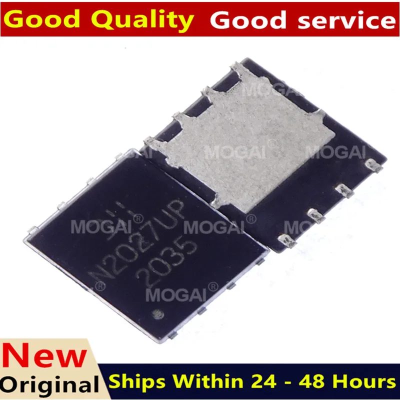 (5 buah) DMN2027UPS-13 N2027UP QFN-8 baru