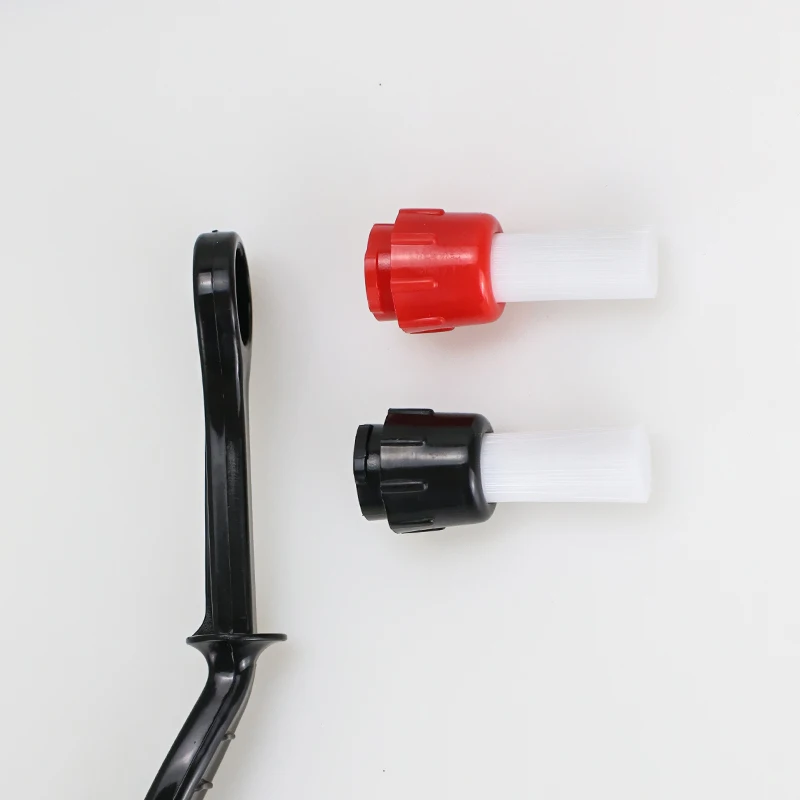 Coffee Dust Clean Brush Grinder Cleaning Brush Brewing Head Brush Plastic Handle Detachable Brush Head Sweeping Barista Tools