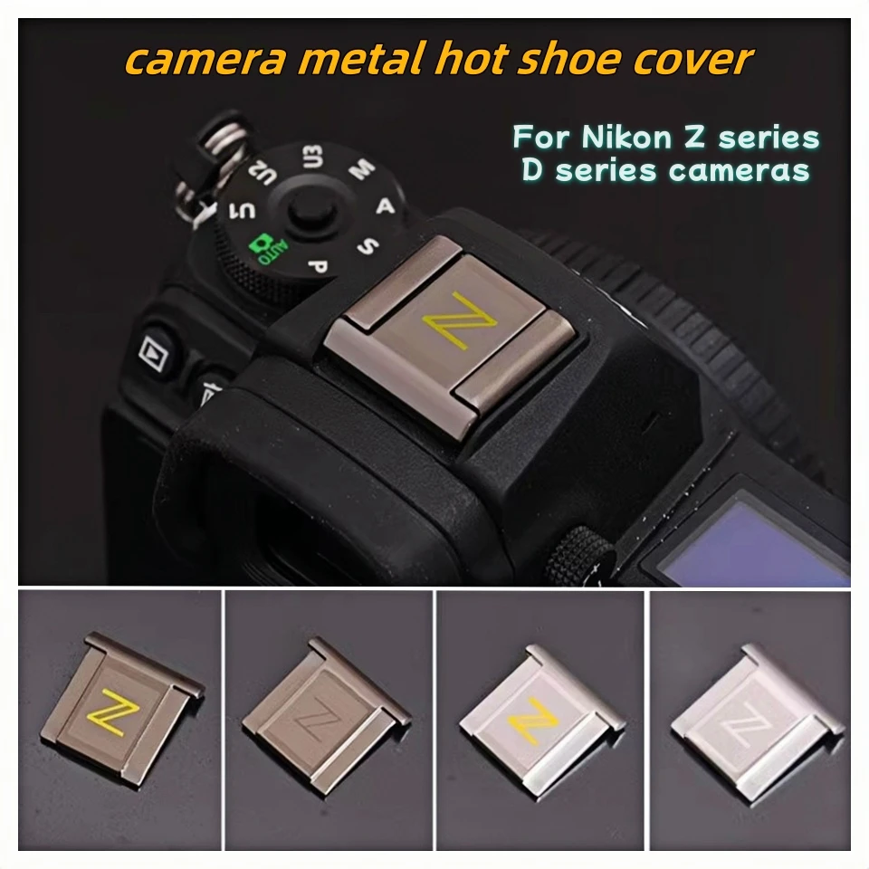 Z-standard camera metal hot shoe cover decorative Protect anti-oxidation for Nikon Z series D series cameras SLR accessories