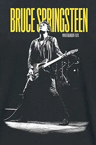 Bruce Springsteen T Shirt Winterland Ballroom Guitar Official Mens Black