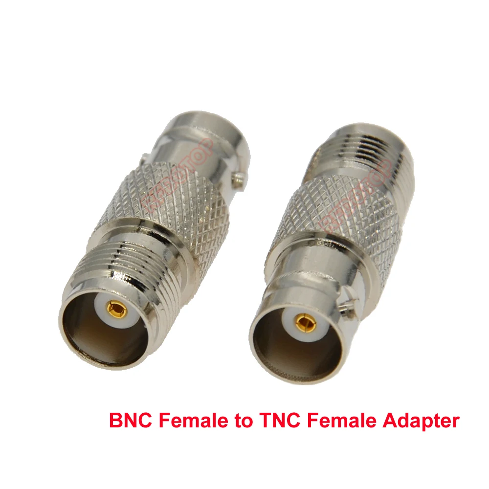 Conector recto Q9 BNC hembra a TNC hembra, conector de antena de Radio WiFi, piezas a BNC TNC-K, adaptador coaxial RF, 1 Q9-K