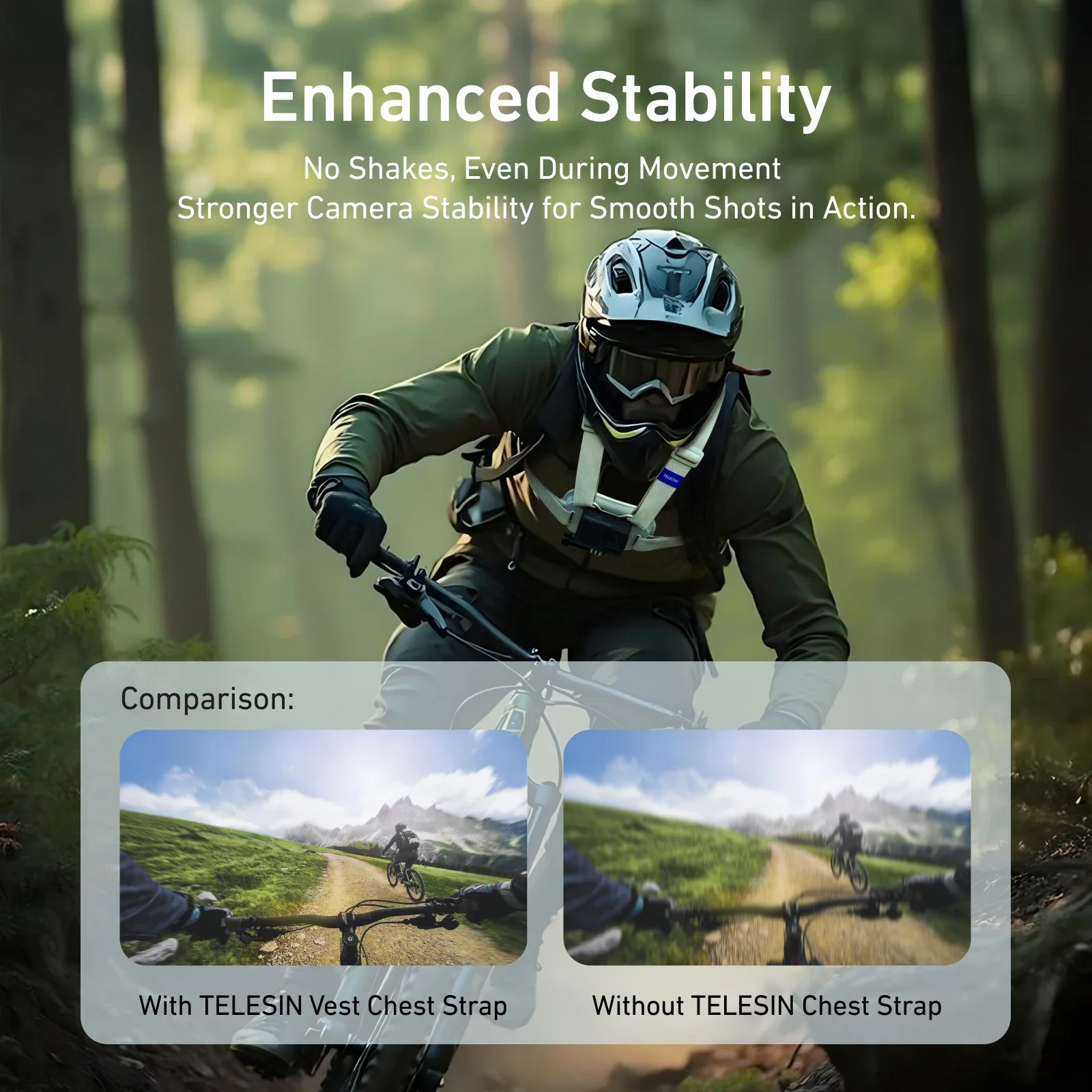 Быстросъемное нагрудное крепление TELESIN для Gopro Hero 13 12 11 10 9 8 DJI OSMO Action 5 Pro 4 3 Insta360 X5 X4 ACE Pro Аксессуар