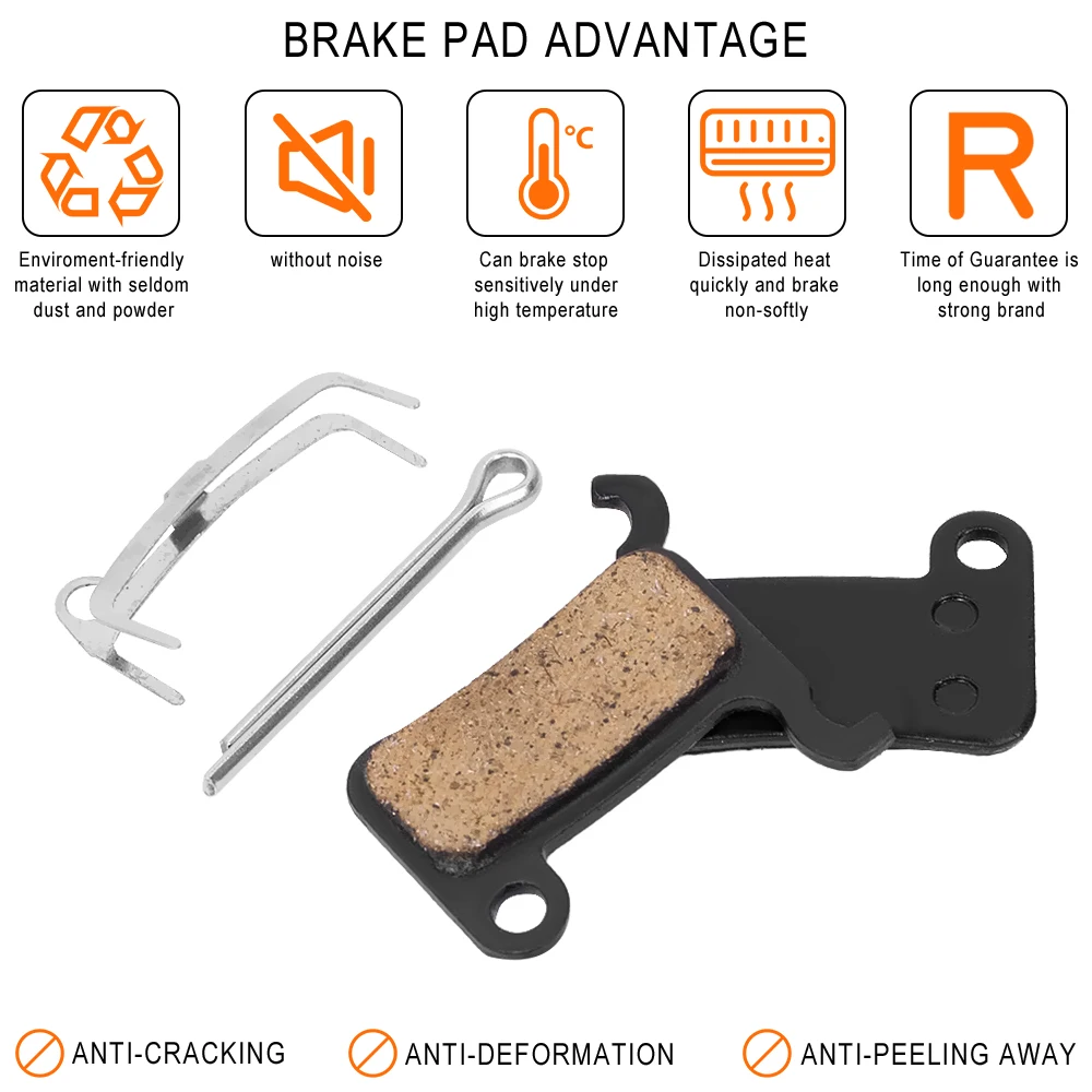 1/3Pairs Disk brake Pads For INOKIM OX Dualtron 3 DT3 ZOOM XTECH HB100 Hydraulic Brake MTB Disc Ceramic Semi-Metallic Pad Parts