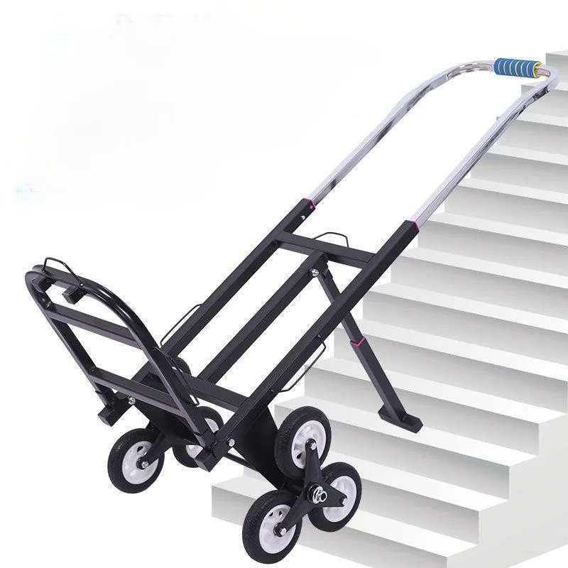 

Тележка для перевозки грузов Heavy Du, ручная, для подъема по лестнице, бытовая, портативная, для подъема и спуска по этажам