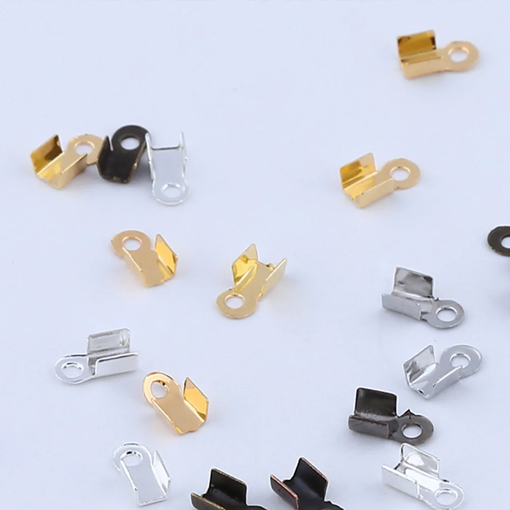 

1380Pcs Handmade Jewelry Findings 6 Colors Positioning Loose Beads for Bracelet Necklace Making DIY Craft Spacer Alloy Ends Caps