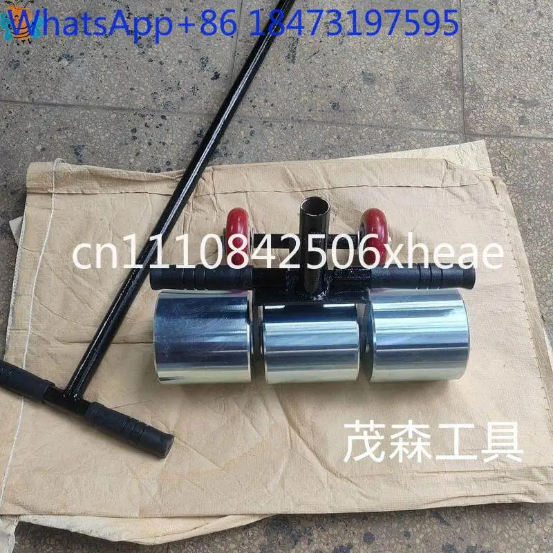 Plastic floor large pressure roller rolling construction tool PVC floor glue compaction
