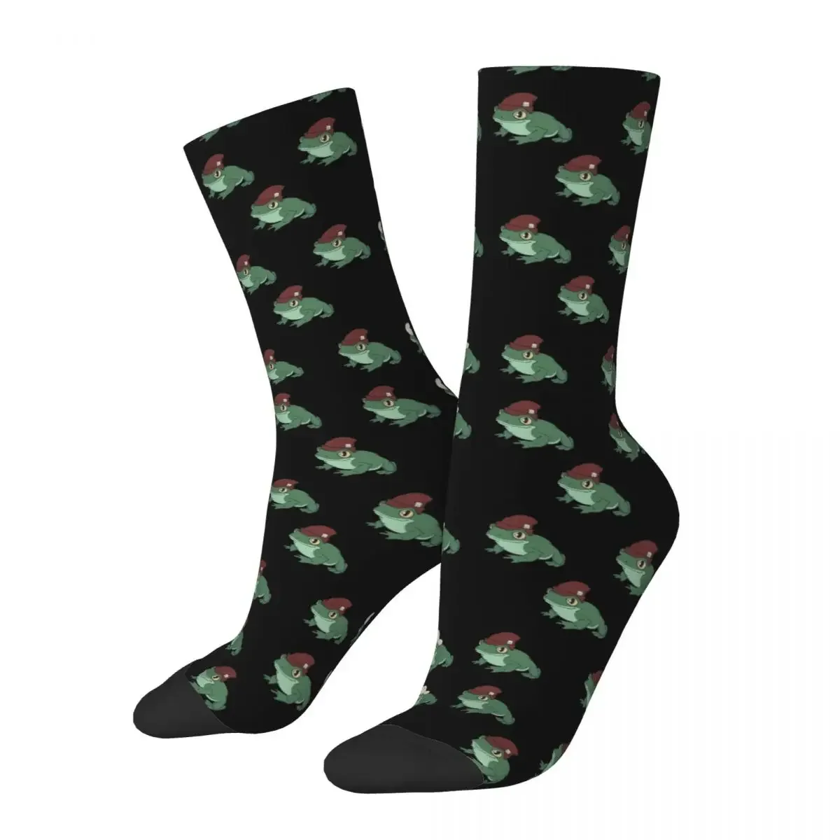 Stetson Or Beanie Frog!Nicole Socks Harajuku Super Soft Stockings All Season Long Socks Accessories for Unisex Birthday Present