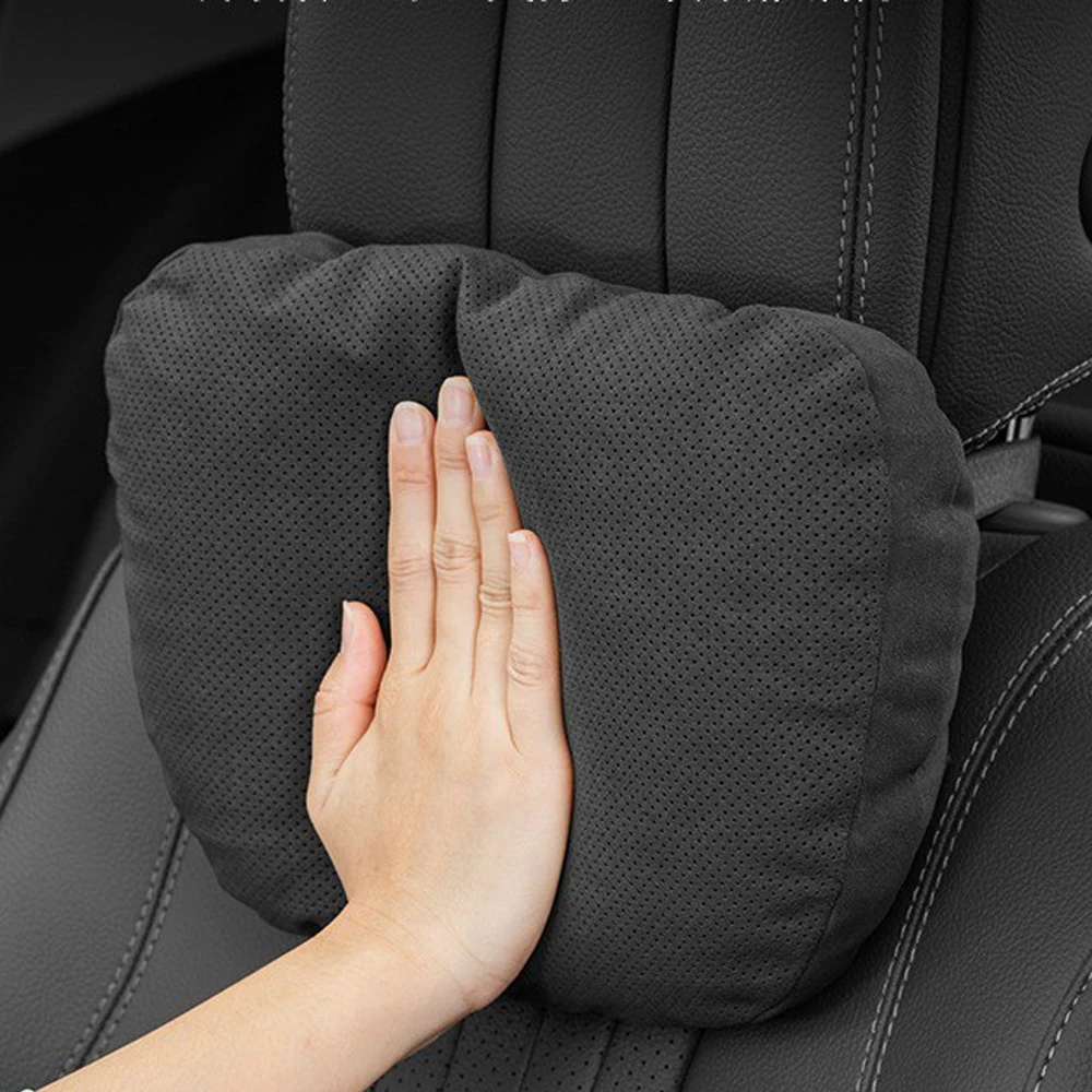 Car Headrest Seat Support Waist Pillow Breathable Car Neck Pillow For Volkswagen VW Golf 7 MK7 Golf 8 Mk8 Tiguan MK2 Polo Jetta