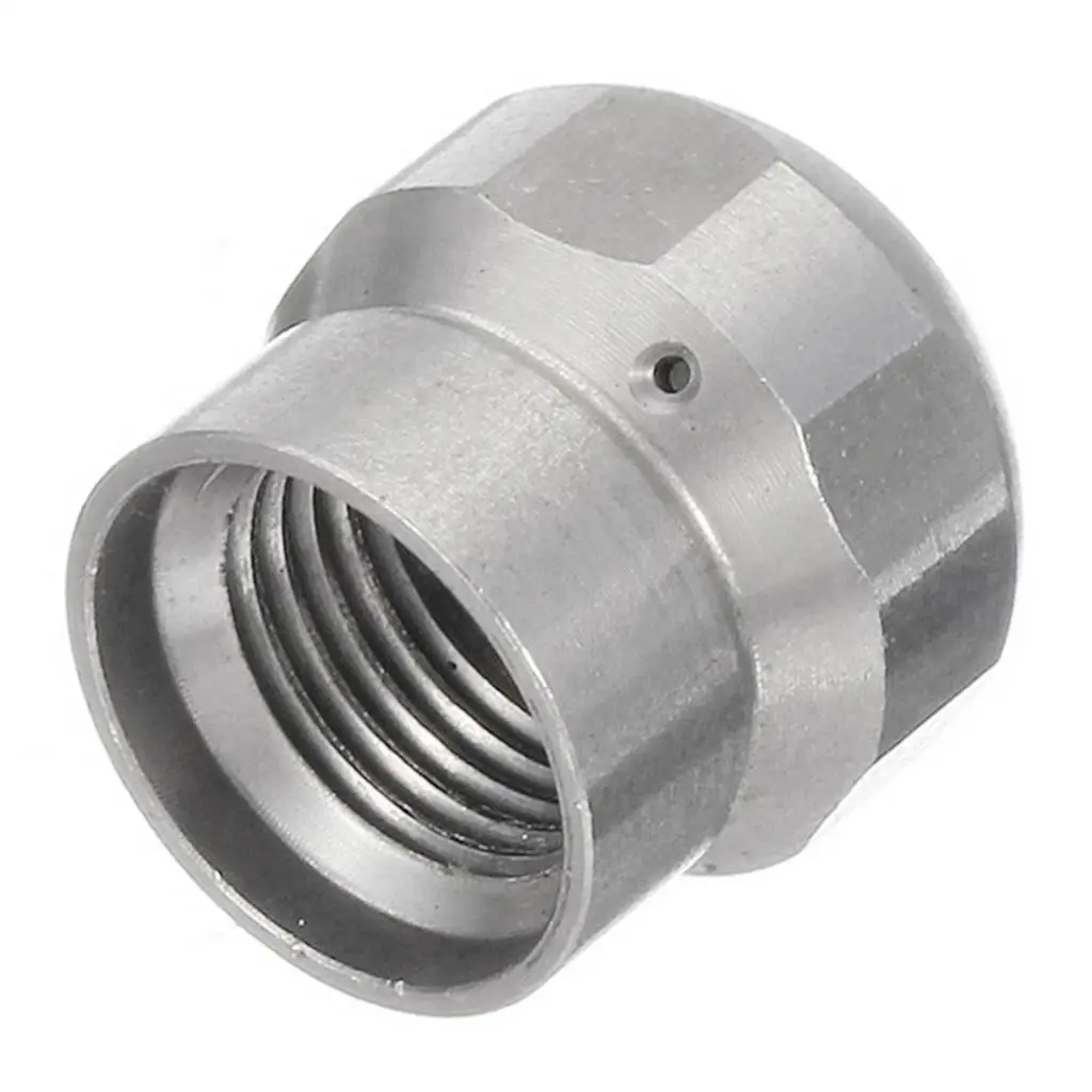 Water Sprayer Sewer Jetter Nozzle 1 8 Steel Spray Head for Hose Irrigation and Cooling System
