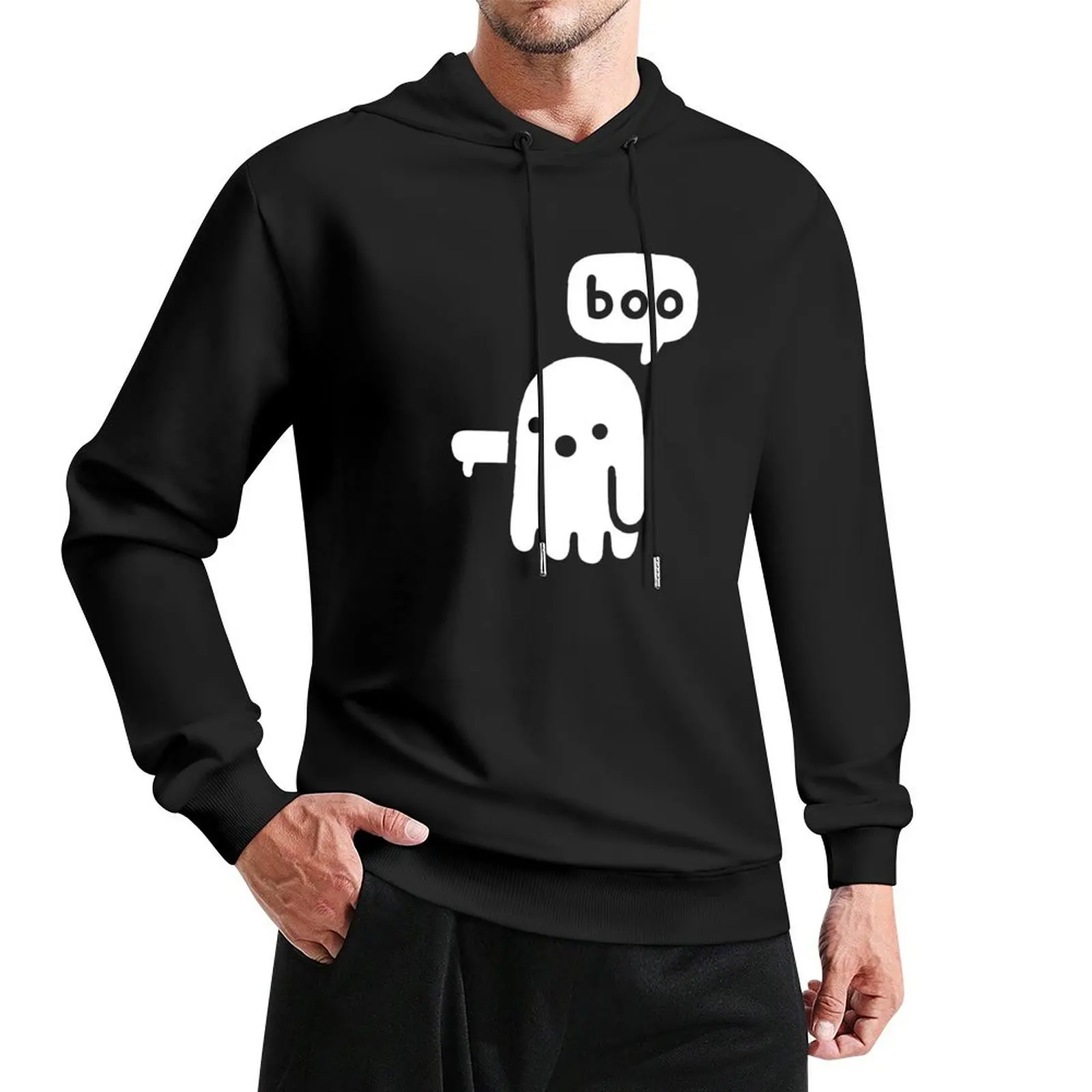 

Ghost Of Disapproval Pullover Hoodie autumn autumn clothes anime clothes hoodie oversize