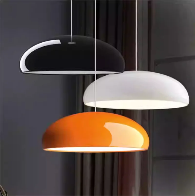 Nordic Led Designer Chandelier Color Aluminum Pendant Lamp for Restaurant Kitchen Bar Hanging Lighting Room Decor Lustre Lights