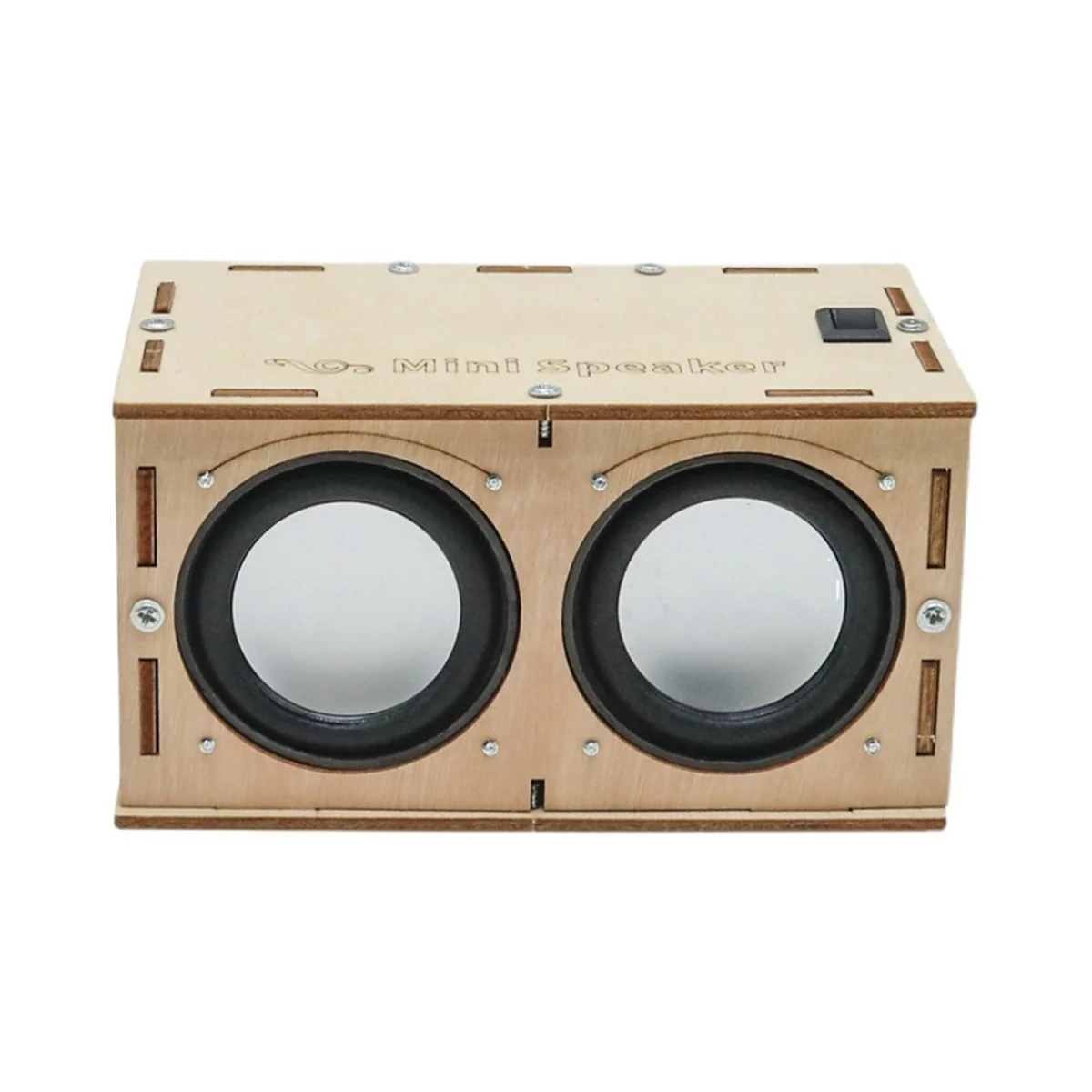 DIY Bluetooth Speaker Box Kit Electronic Sound Amplifier Builds Your Own Portable Wood Case Bluetooth Speaker Sound