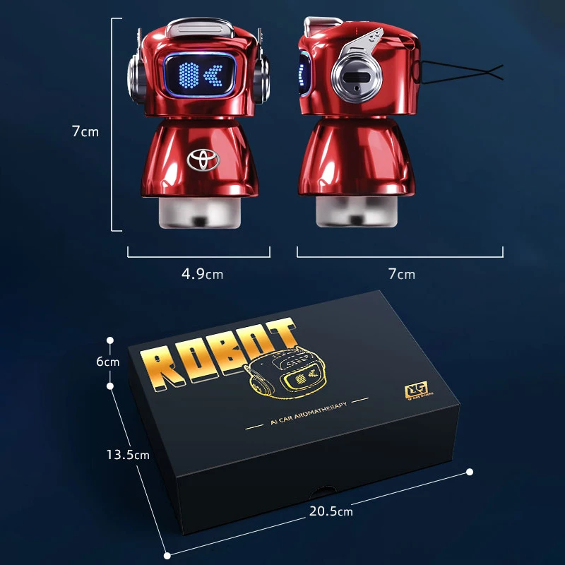 AI روبوت سيارة العطر الروائح التلقائي رذاذ العطور الناشر لتويوتا يارس Ractis كورولا كالدينا CHR أوريس Rav4 Aygo