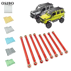 8PCS collegamento asta di collegamento tirante in metallo per MN86S MN86 MN86KS MN86K MN G500 1/12 accessori auto RC parti di aggiornamento