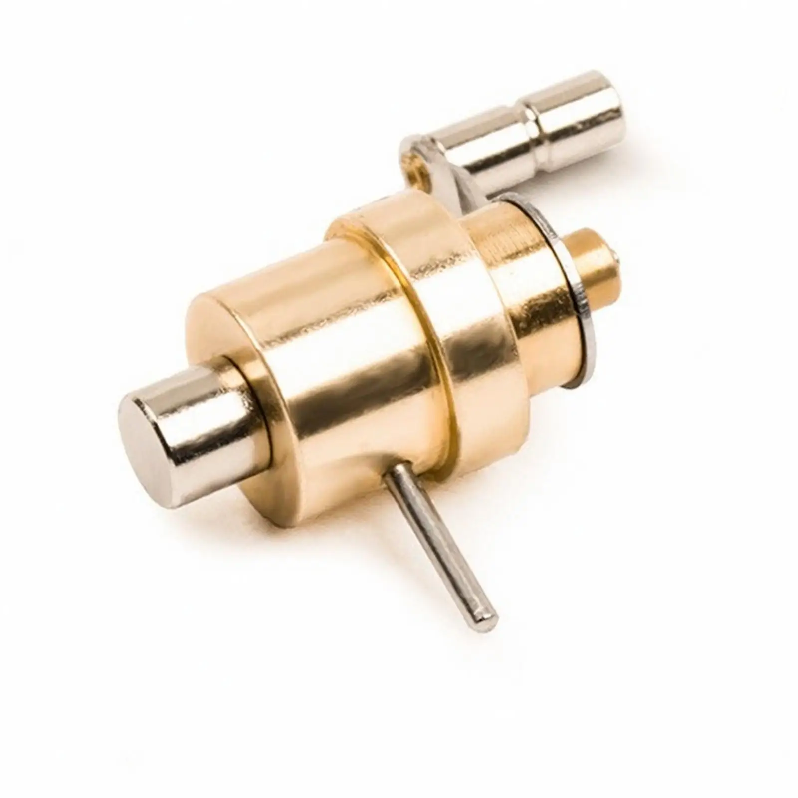 Mainspring Winder Tool Brass Watch Winding Key for Manual Watch Repair Precision Instrument with Side Handle for Workbench Use