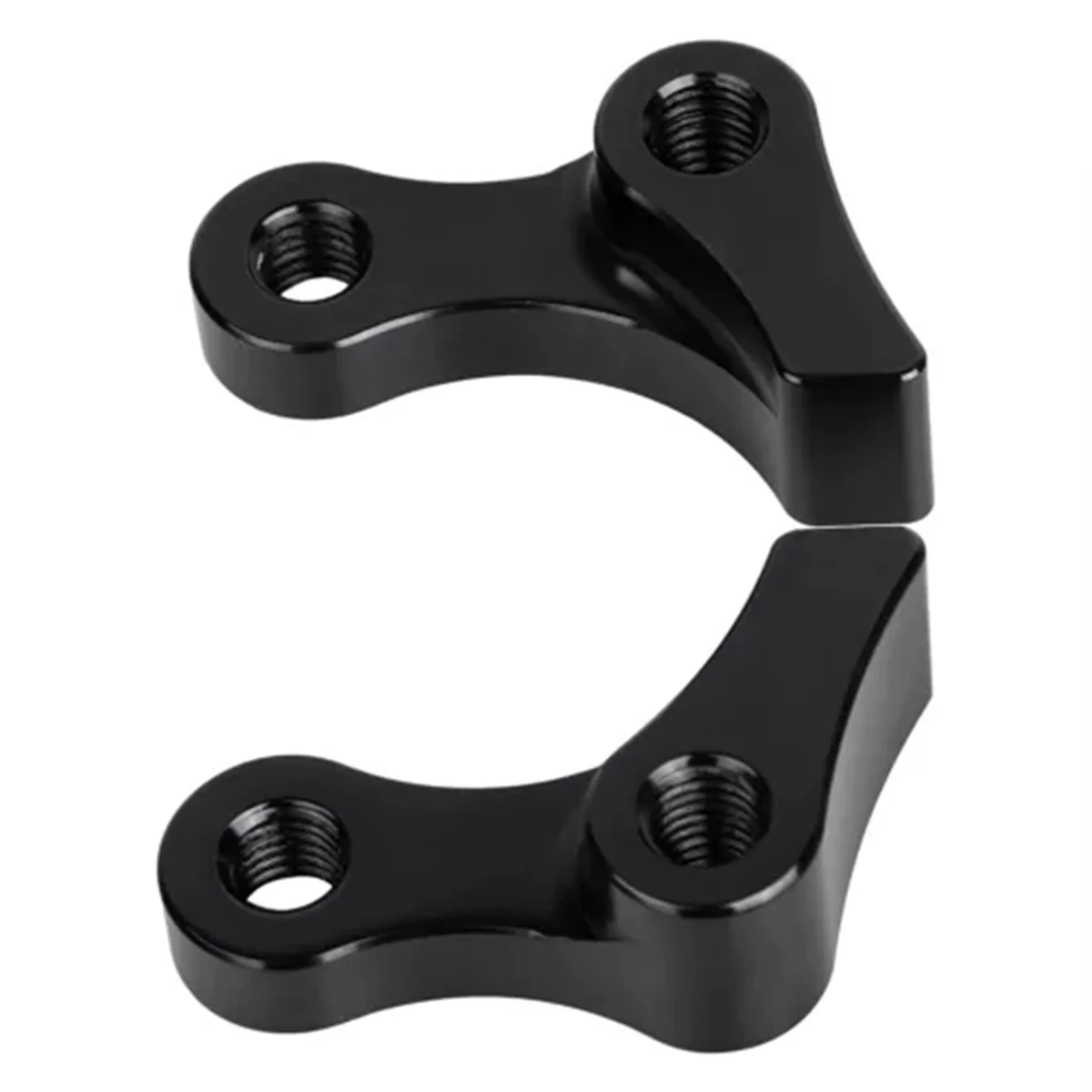 Ingenious Motor Black Aluminum 1Inch Rear Lowering Kit for Harley Dyna Super Wide Glide FXDWGDurable