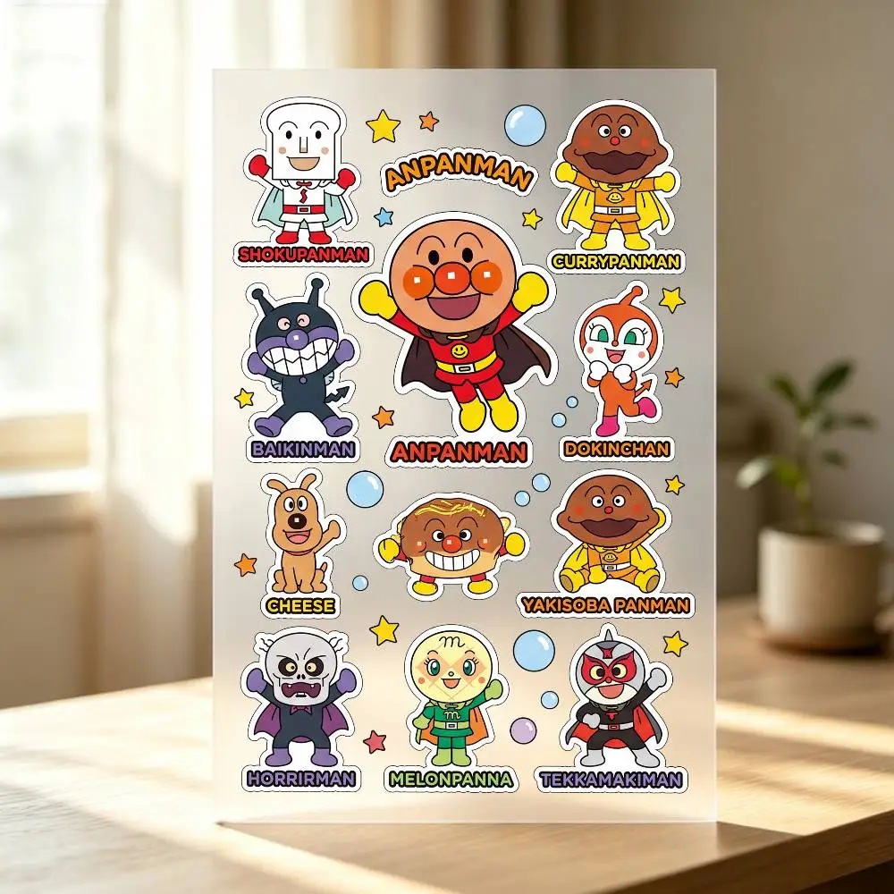 1pc A-ANPANMAN Stickers Auto Body Bumper Windows Motorcycle Laptop Walls Vinyl Decal Car Tuning Accessories
