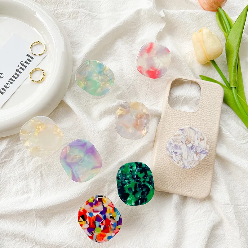 

Держатель 3D-розетки для телефона, ручки для пальцев Tok Pop Grip, маленький свежий кронштейн для мобильного телефона с ветром, красочная контрастная ниша в коробке