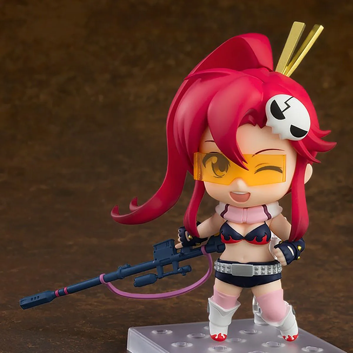 شركة Good Smile الأصلية بنسبة 100% Nendoroid ( # 2530) سلسلة مجموعة شخصيات الحركة Tengen Toppa Gurren-Lagann Yoko Littner 2.0