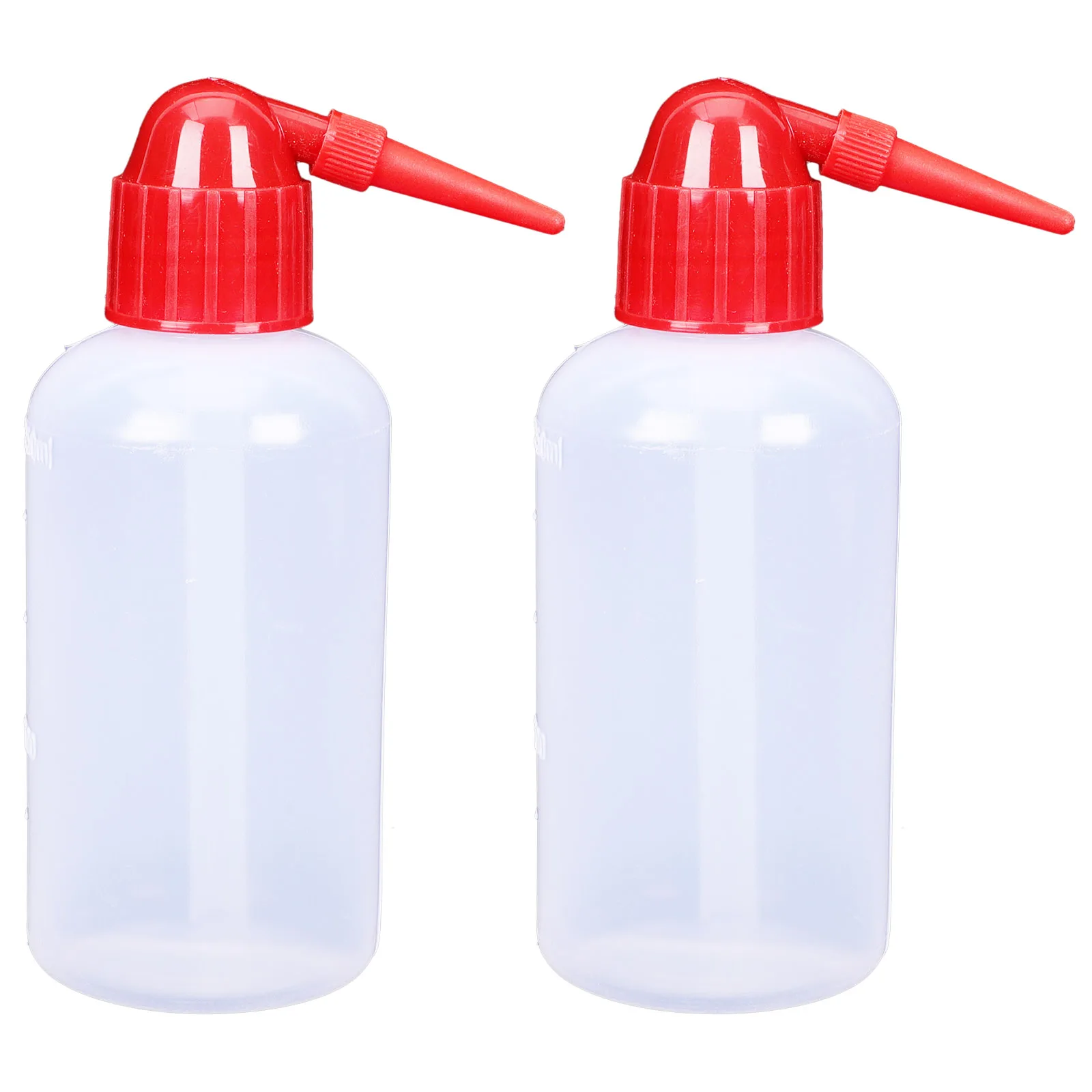 2Pcs Wash Bottle Compact Precise Application Craft Paints Watering House Cleaning Plastic Squeeze Bottles Laboratory