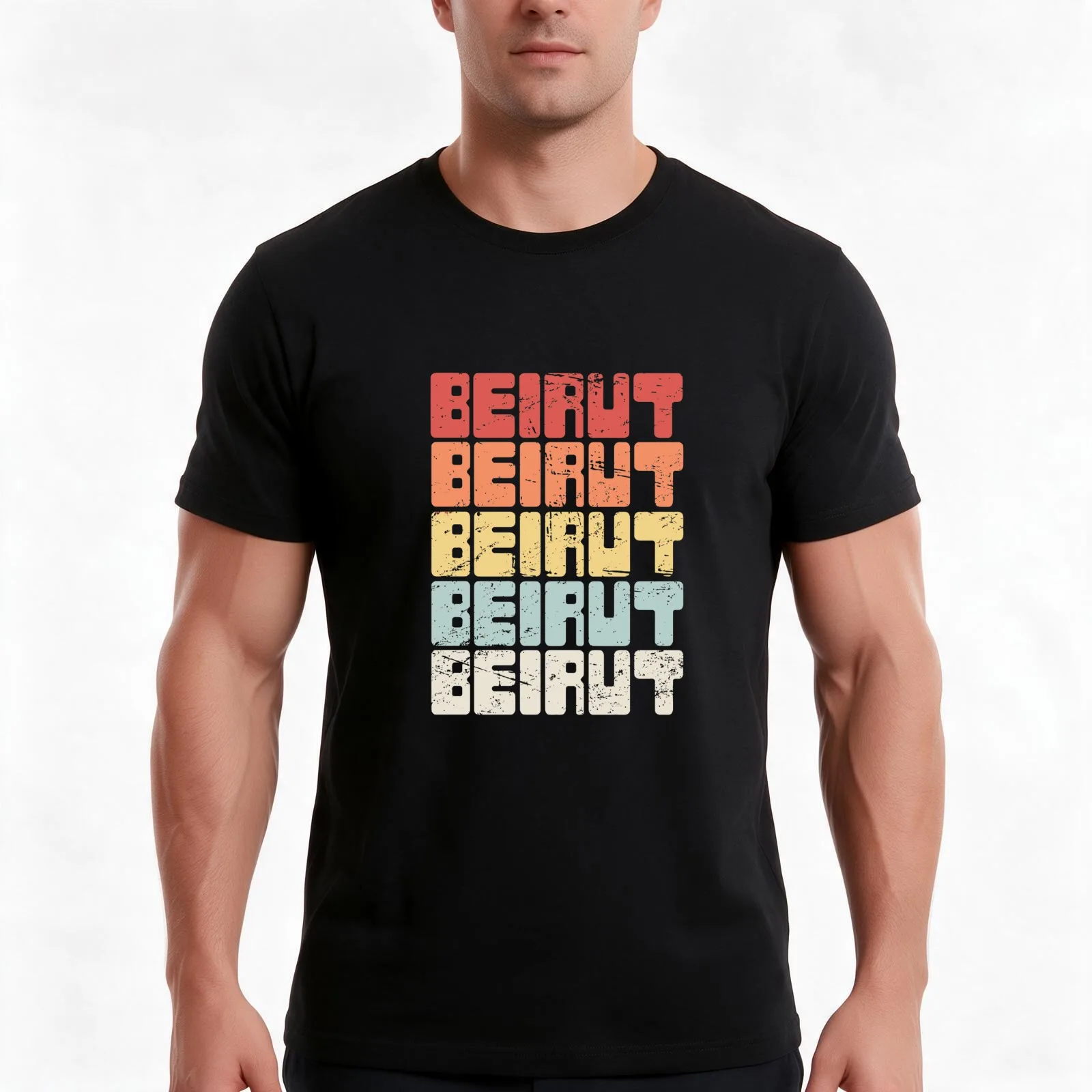 Lebanese Pride Lebanon Beirut T-Shirt Summer Casual Cotton Tee Oversized Streetwear Tops Vintage Graphic Print 100% Cotton
