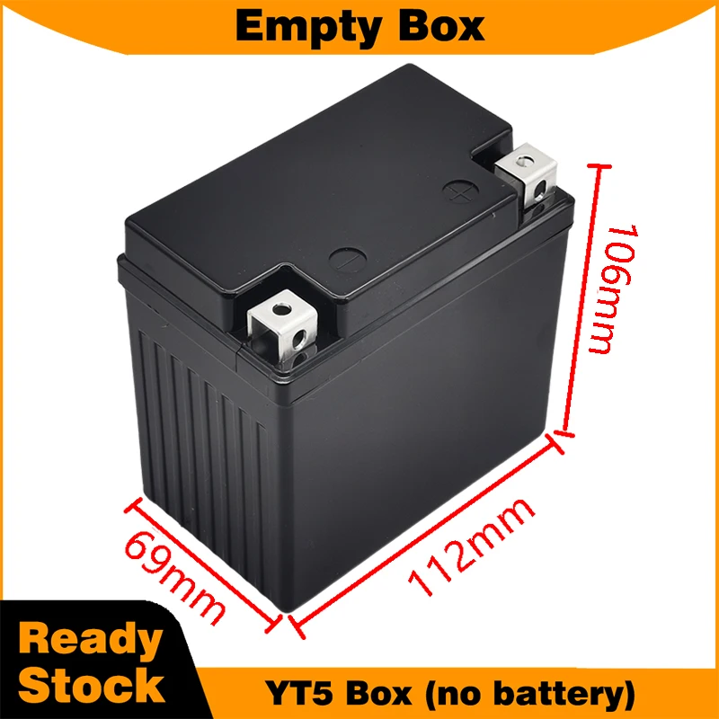 YT5 صندوق بطارية فارغ صندوق بلاستيكي واقي لبطارية 18650 32650 LiFePO4 لبدء تشغيل UPS 12 فولت صندوق بطارية صندوق بلاستيكي