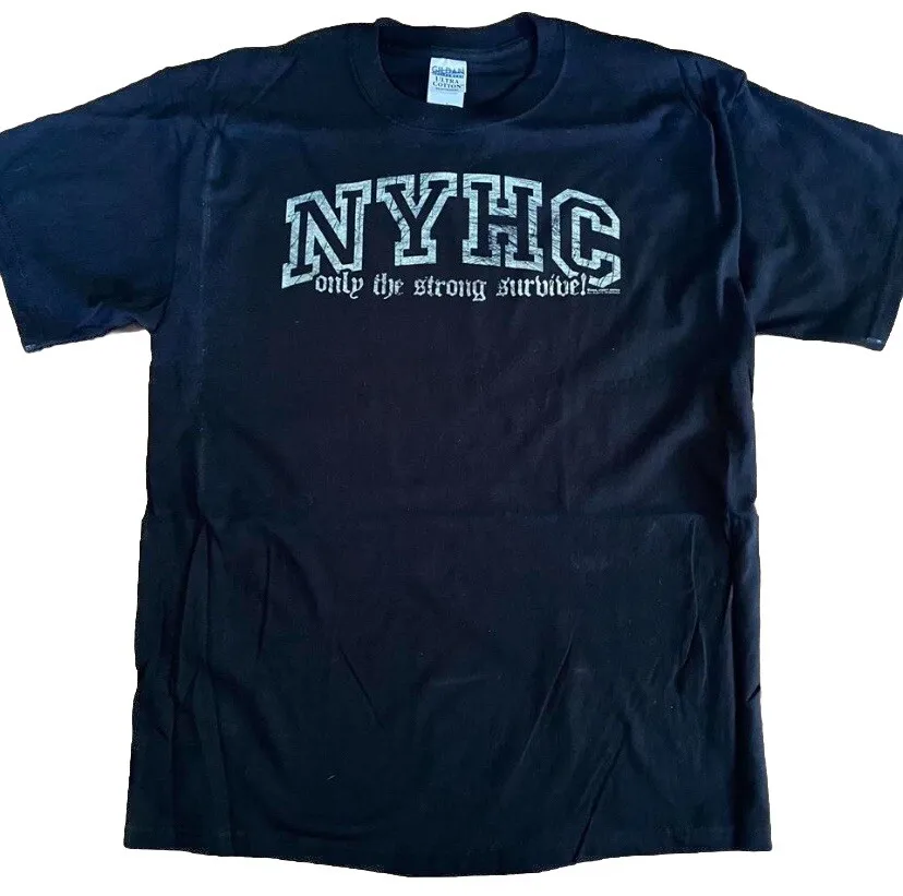 NYHC NEW YORK HARDCORE Sólo la camiseta de supervivencia fuerte Agnostic Front Cro-Mags