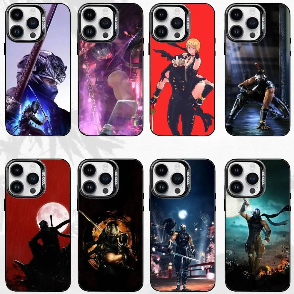 

Ryu Hayabusa G-Gaiden Phone Case For iPhone17,16,15,14,13,12,11 Plus,Pro Max Black Matte Shockproof Cover