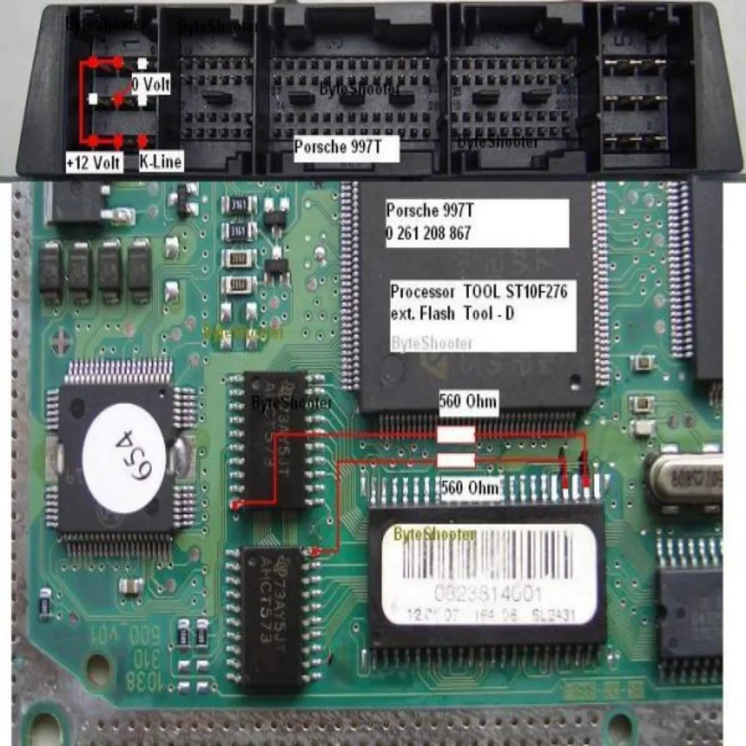 مجموعة وحدة التحكم الإلكترونية Pinout ملف السيارات ECU Pinout اتصال لفورد/BMW/تويوتا/Iveco مخطط الأسلاك ECU خريطة VS ALLDATA AUTODATA