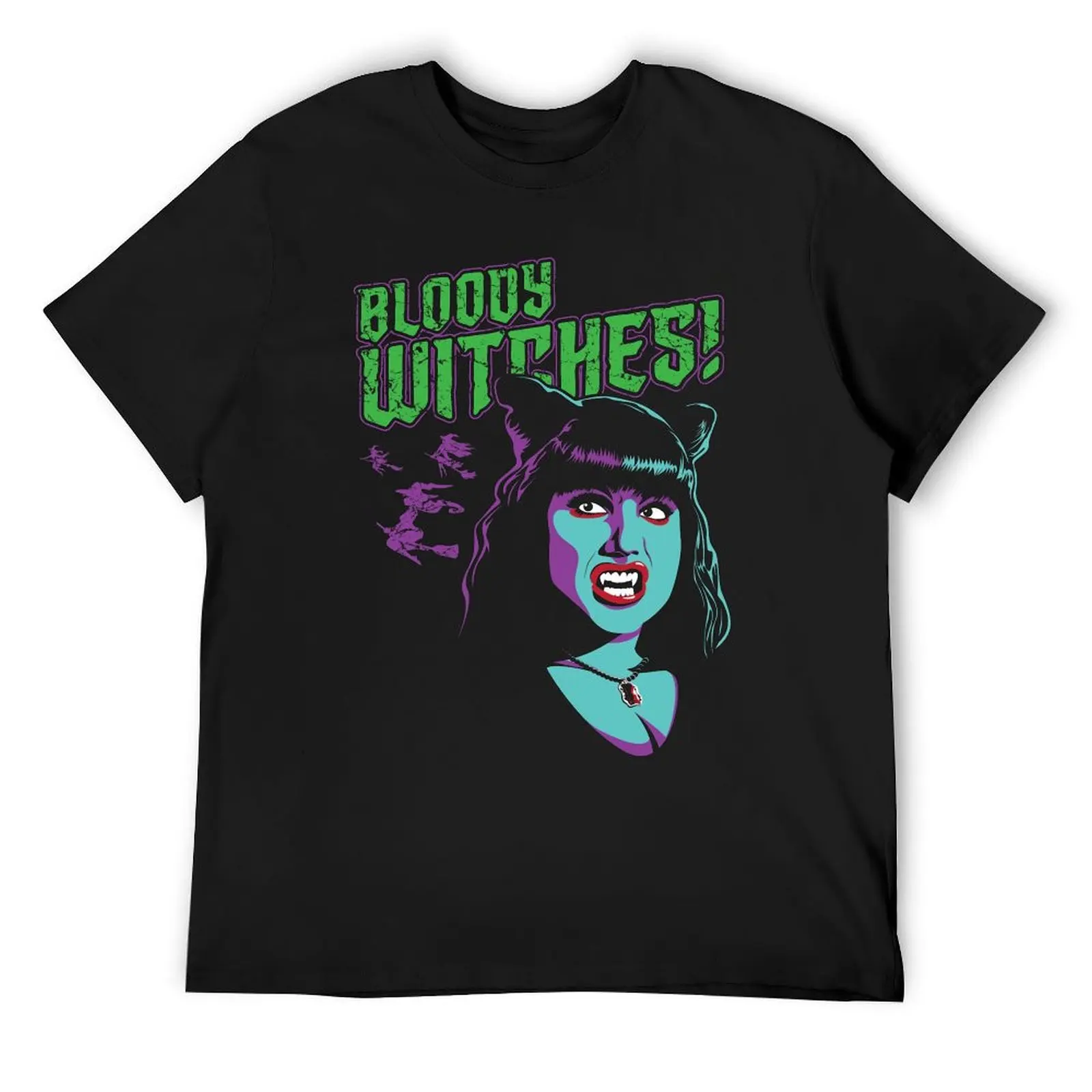 

Witches! T-Shirt tops cotton man t-shirts baggy shirts anime shirts men
