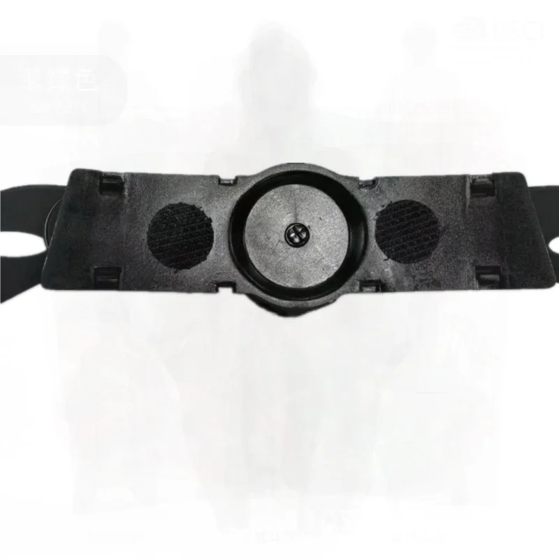 Unisex geheel zwarte M10 Regulator Fit helmhoes voor ski-elektrische auto- en rolschaatshelmen One Size Fits All