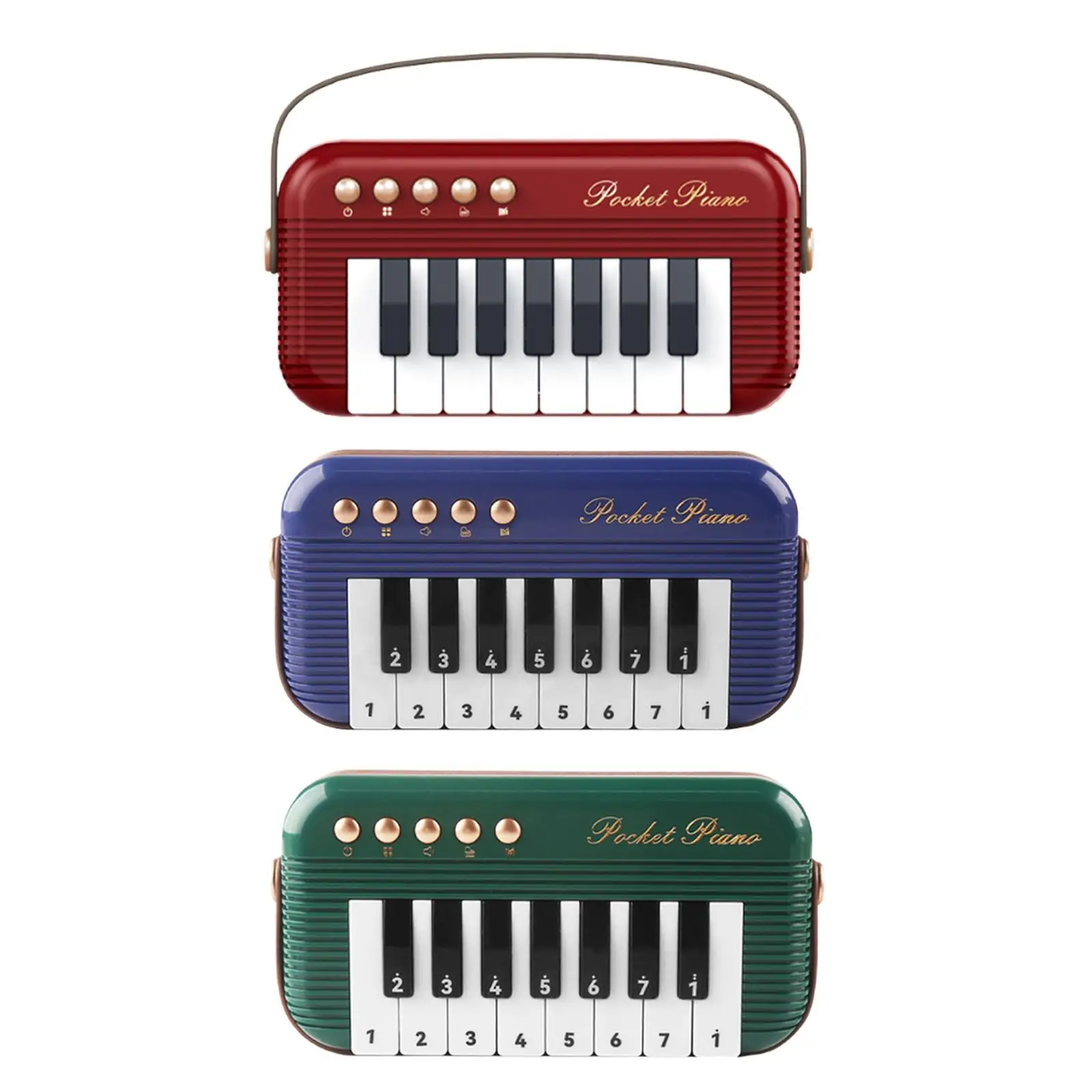 Kids Piano Keyboard Fun Mini Electronic Keyboard for 4-6 Years Old Beginners