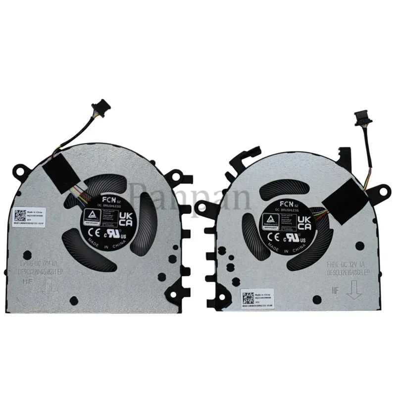 P Новый вентилятор охлаждения процессора и графического процессора для Lenovo XIAOXIN PRO 16 Yoga 16s 2021-летний ноутбук DFSCL12E16486H FNRF DFSCK 220105182   H FNRG DC12V 1