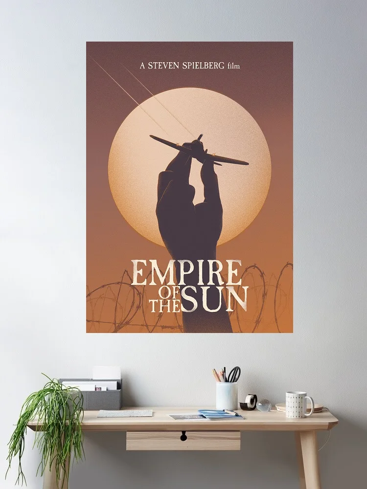 

Empire of the Sun Movie Art Print Canvas Poster, Living Room Decor, Home Wall Picture