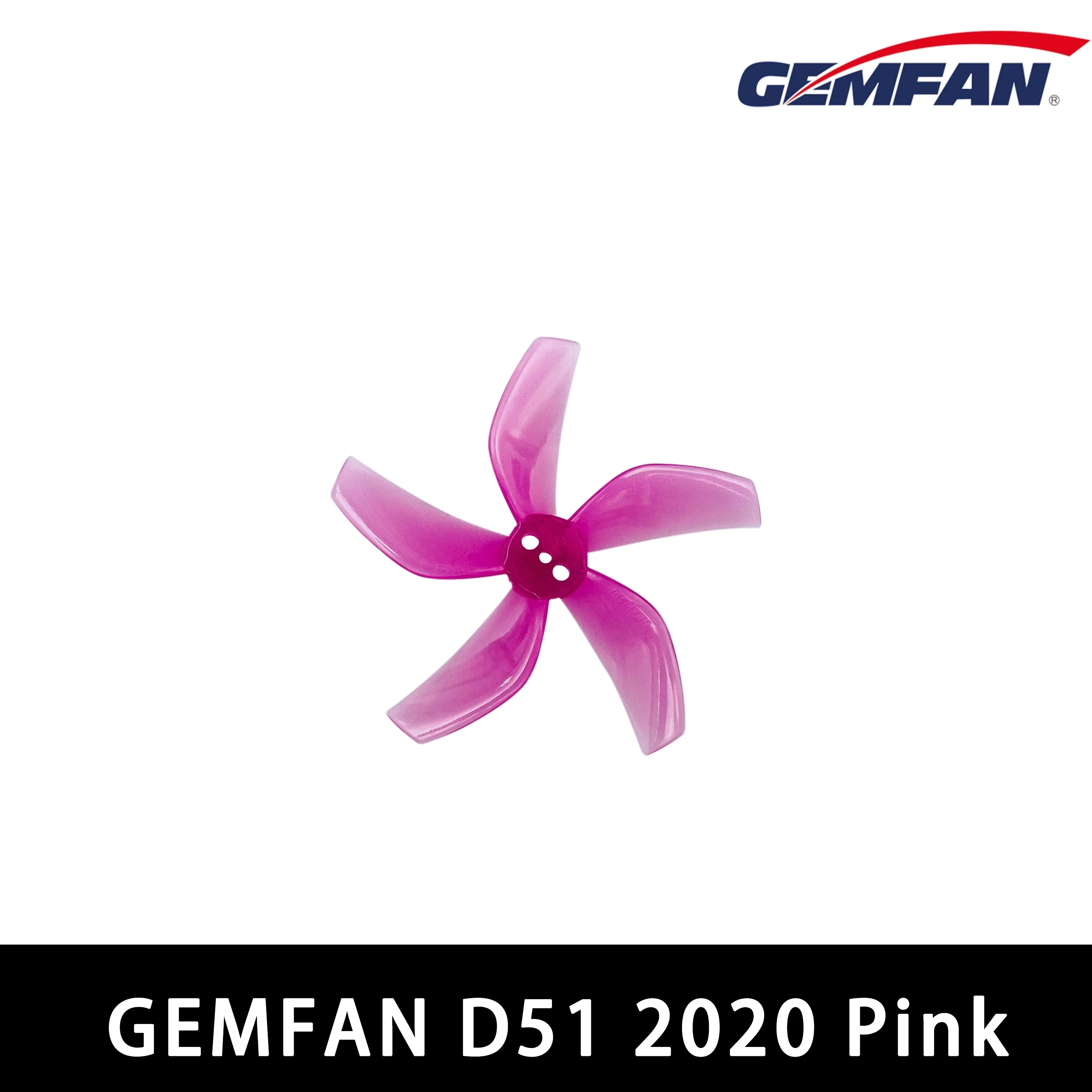 4 paires/8 pièces Gemfan D51-5 accessoires Cinewhoop 2 pouces 51mm hélice PC à 5 pales pour RC FPV course Tinywhoop Cinewhoop conduit Drone