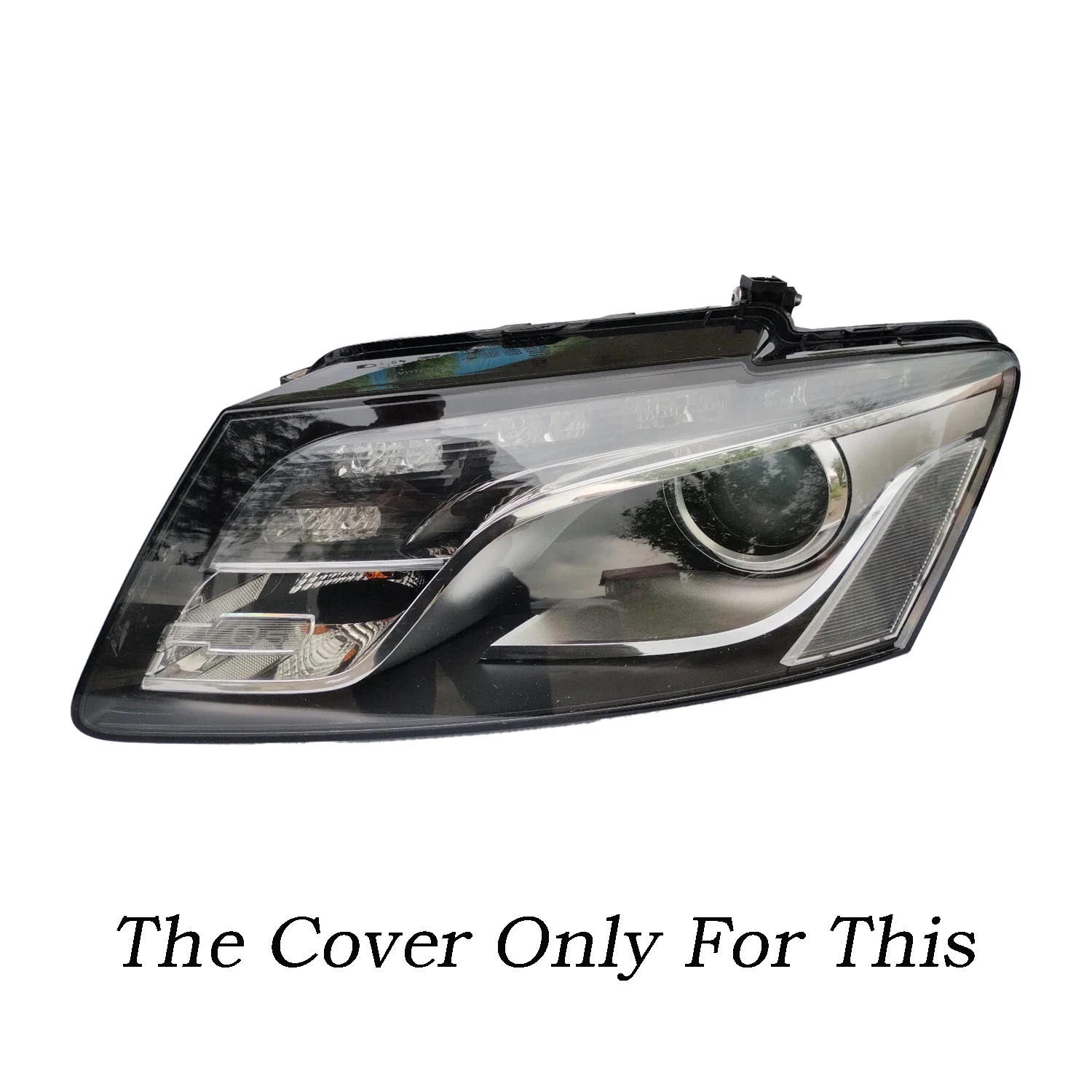 EHLTE غطاء غبار المصباح لأودي Q5 8R 2008-2012 غطاء لمبة تجميع زينون