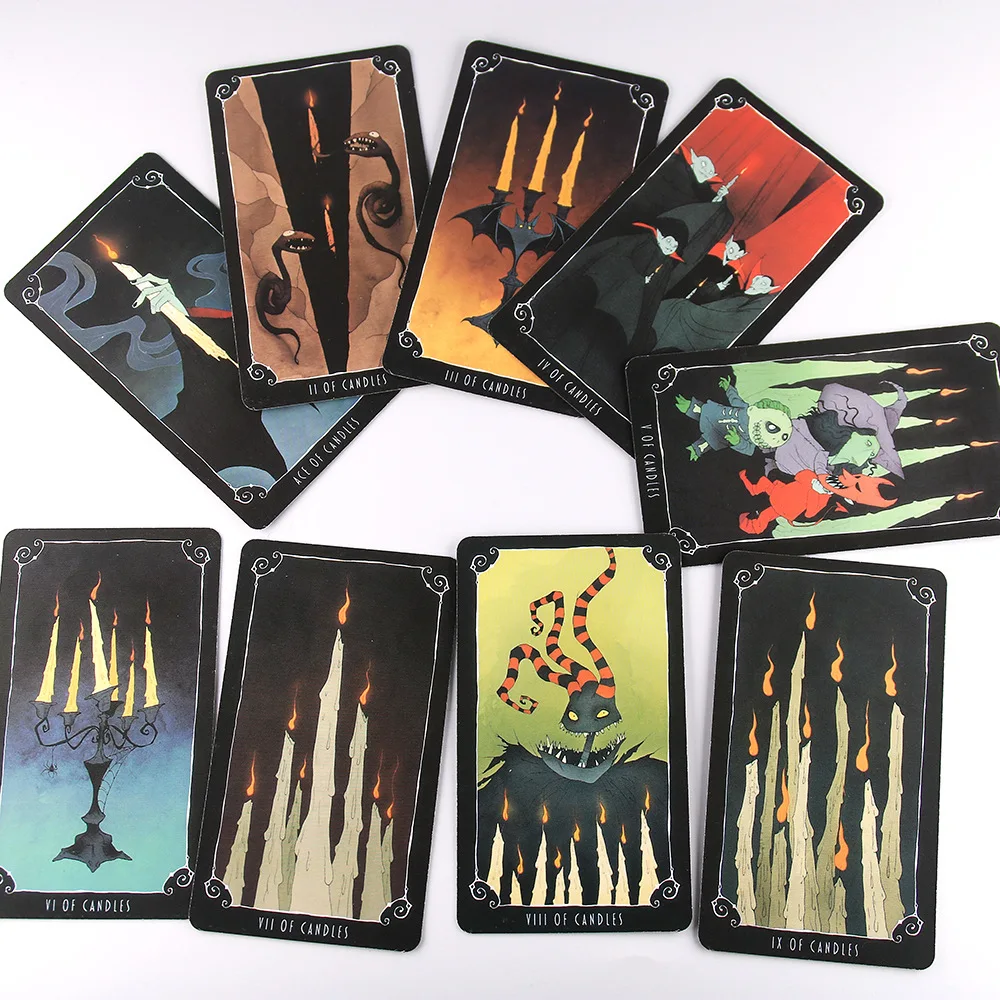 Fortune Nightmare Before Christmas Taort Sortilege Board Game High Magic Tarot Deck