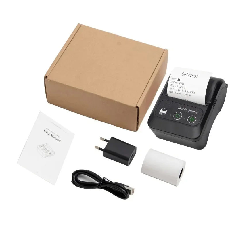 Special handheld 58mm receipt thermal printer portable micro cash register ticket