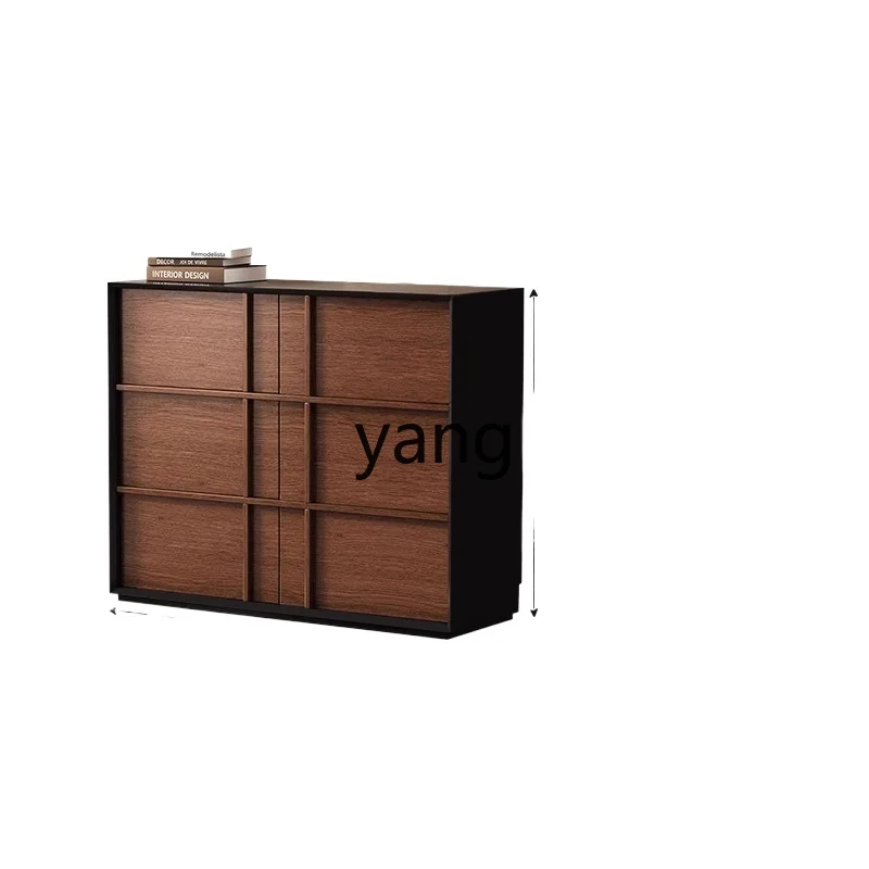 

LH medieval solid wood locker bedroom bedside storage living room drawer side cabinet