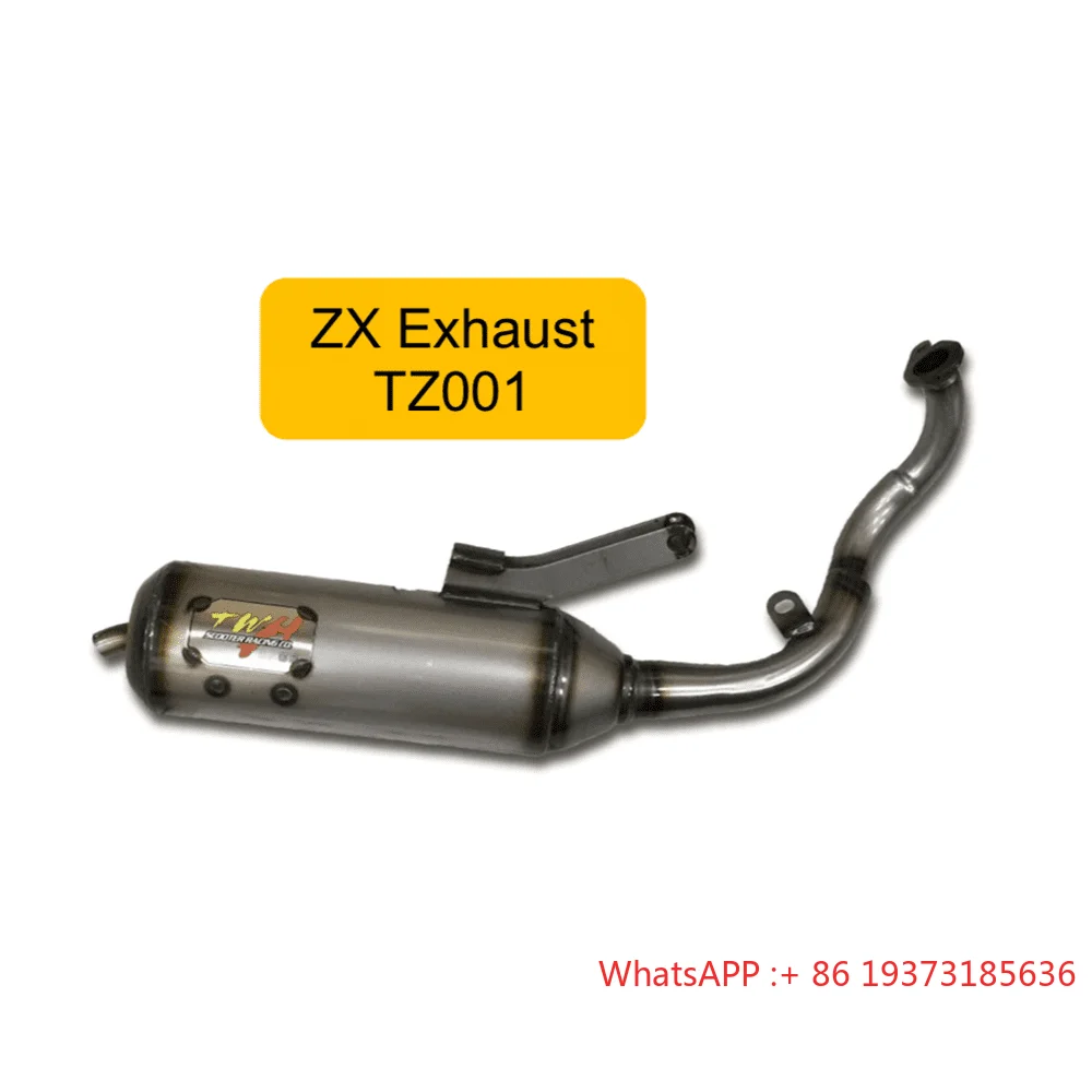 DIO AF-W001 Motorrad Racing Schalldämpfer Auspuffrohr für Honda AF17 AF18 AF27 AF28