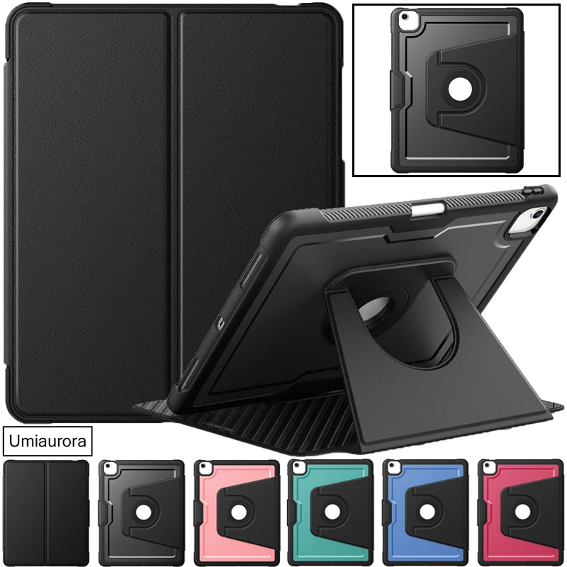

For IPad Air 10.9 Mini 7 8.3" A17 Pro 11 12.9 13 inch M2 M3 M4 M5 Magnetic Smart Flip Stand Tablet Case Shockproof Rugged Funda
