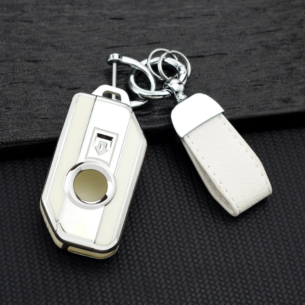 TPU Motorcycle Key Case Skin Cover for BMW R1250GS R1200GS C400gt F750GS F850GS K1600B K1600GT R1200RS R1200RT F900R F900XR