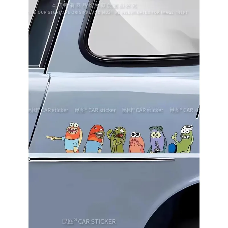 Pegatina para coche, diseño de pez, Bitburger, para decoración y cubrir arañazos en carrocería de coche eléctrico, equipaje, ventana y cristal.