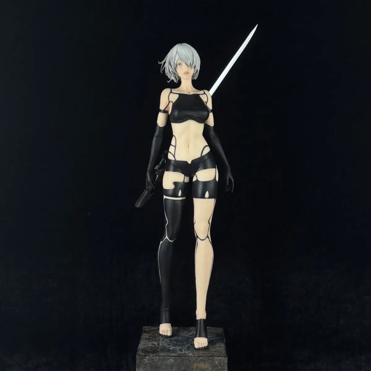 

New In Stock Nier: Automata A2 Battle Damage 1/4 50cm Edition Statue Anime Action Figure Boutique Statue Desktop Ornament Decor